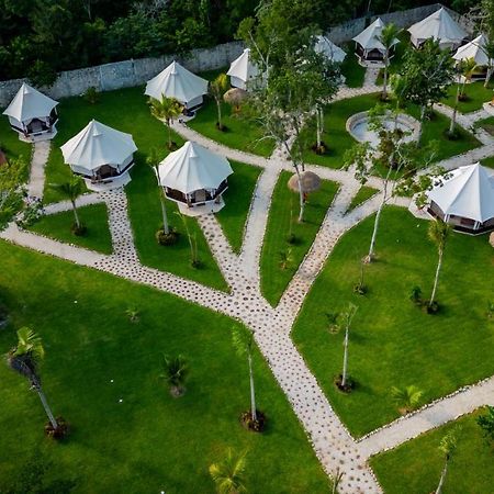 ホテル Xakluum Eco Glampings プエルト・モレロス エクステリア 写真